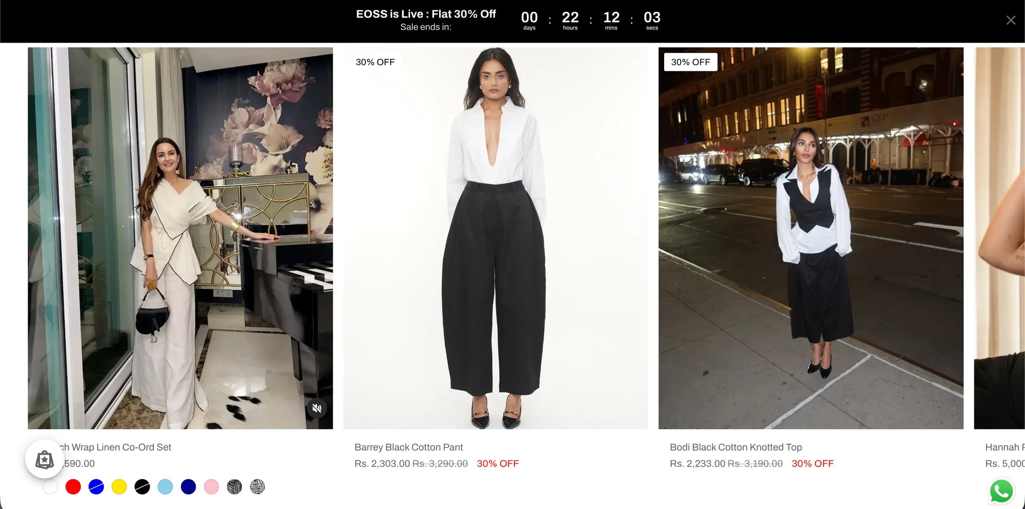 Le Concept — E-commerce store build for a designer fashion brand screenshot